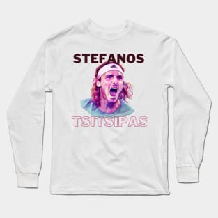 stefanos tsitsipas Long Sleeve T-Shirt